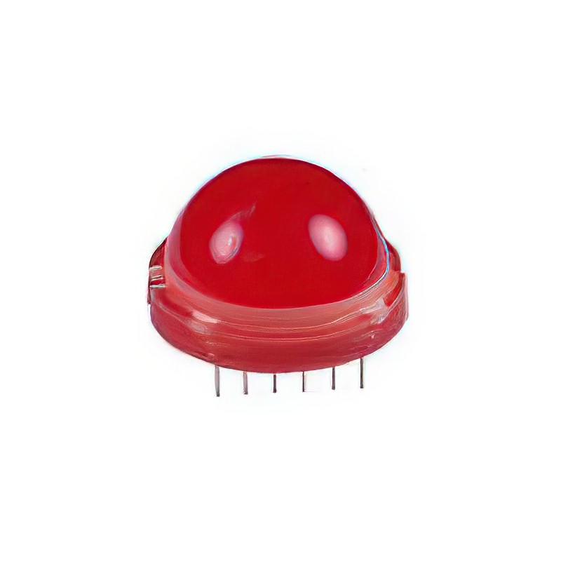 1 pcs : DLC/6SURKD - LED RED DIFFUSED T/H