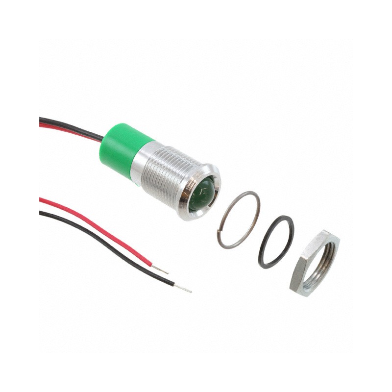 1 pcs : Q14P3CXXG12E - LED PMI PROMINENT GREEN