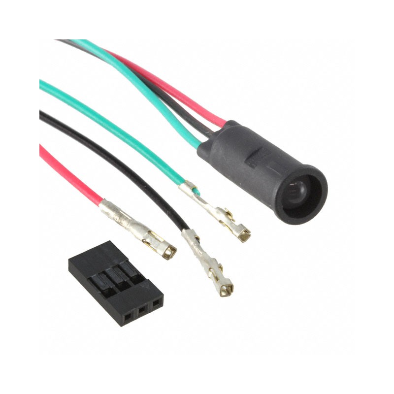 1 pcs : PM5R3-YGW12.0CC - INDICATOR LED GREEN/YLW PNL MNT