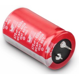 1 pcs - Wurth Elektronik 390μF Aluminium Electrolytic Capacitor 450V dc, Snap-In - 861011485019