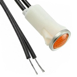 1 pcs : 1031D3 - INDICATOR NEON AMBER PANEL MNT