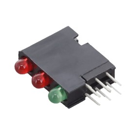 1 pcs : 5640100112F - LED CBI 3MM 3X1 GRN/RED RA