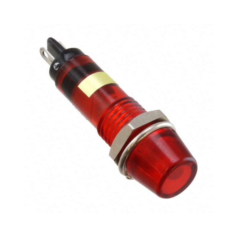 1 pcs : 6073132130F - LED PNL IND 7MM RED INTERNL