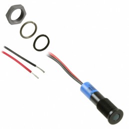 1 pcs : Q6F3BXXB12E - LED PM INDICATOR FLUSH BLUE