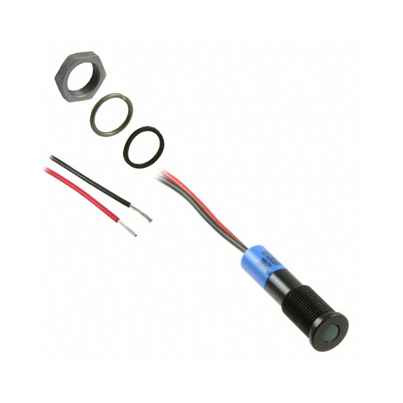 1 pcs : Q6F3BXXB12E - LED PM INDICATOR FLUSH BLUE