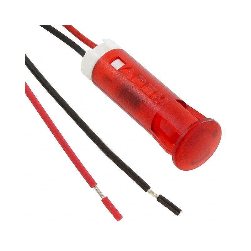 1 pcs : QS83XXHR220 - INDICATOR 8MM FIXED HI RED 220V