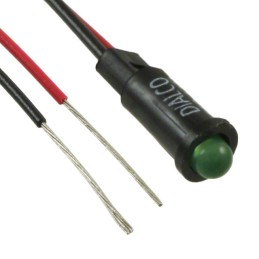 1 pcs : 5581301003F - LED PMI SNAP-IN 565NM GRN .156'