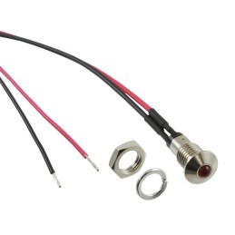 1 pcs : MPC3RDW12.0 - LED PANEL INDICATOR RED 2.1V