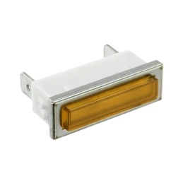 1 pcs : 2390QD3-28V - INDICATOR NEON AMBER PANEL MNT
