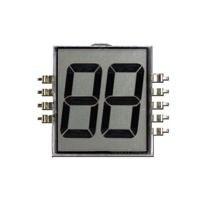 1 pcs : OD-202 - LCD GLASS MOD 2DIG TN+ TRANSF