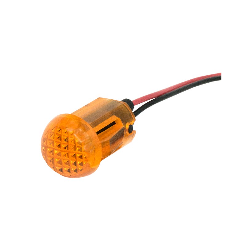 1 pcs : 6552303103F - LED PANEL INDICATOR YELLOW 12V