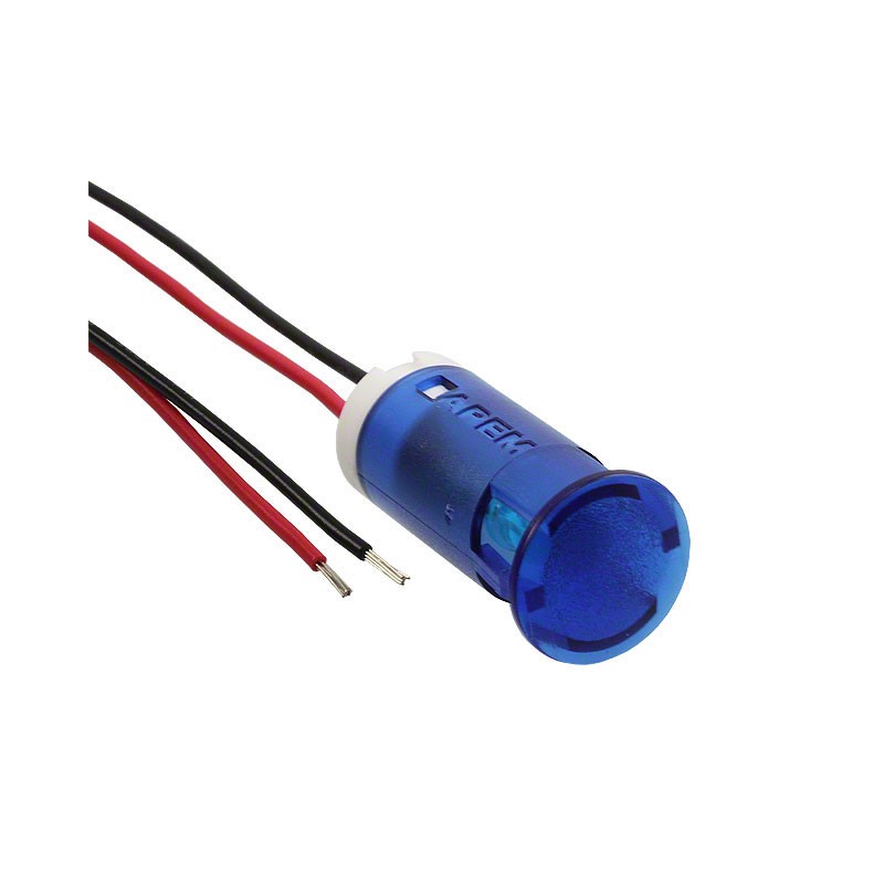 1 pcs : QS123XXHB110 - INDICATOR 12MM FIXED HI BLU 110V
