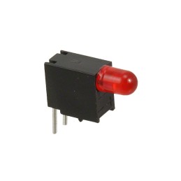 1 pcs : 5510411F - LED CBI 3MM RED HI EFF RA