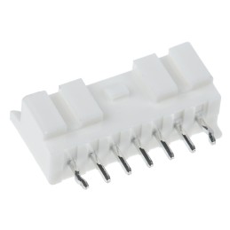 50 pcs - JST PA Series Straight Through Hole PCB Header, 7 Contact(s), 2.0mm Pitch, 1 Row(s), Shrouded