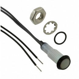 1 pcs : PM3-PADW12.0 - PNL MNT AMBER 20MA W/WIRE: 12'