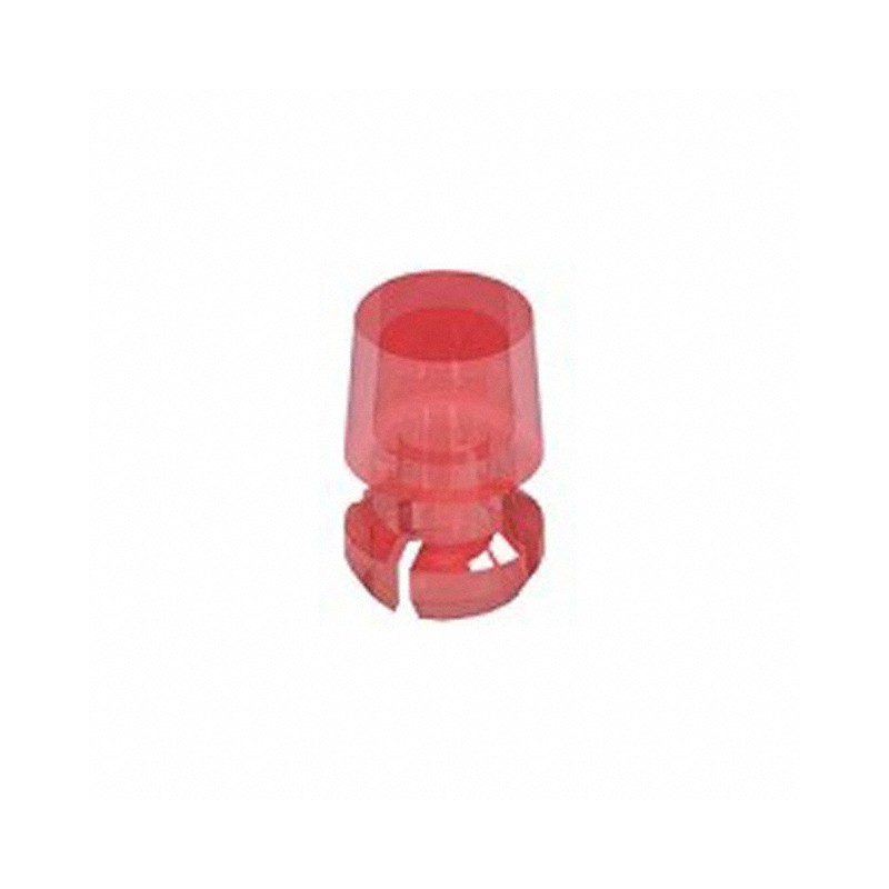 1 pcs : 8662 - LENS RED 180DEG FRESNEL RING SNP