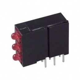 1 pcs : 5700100111F - LED CBI 2MM 3X1 RED RA