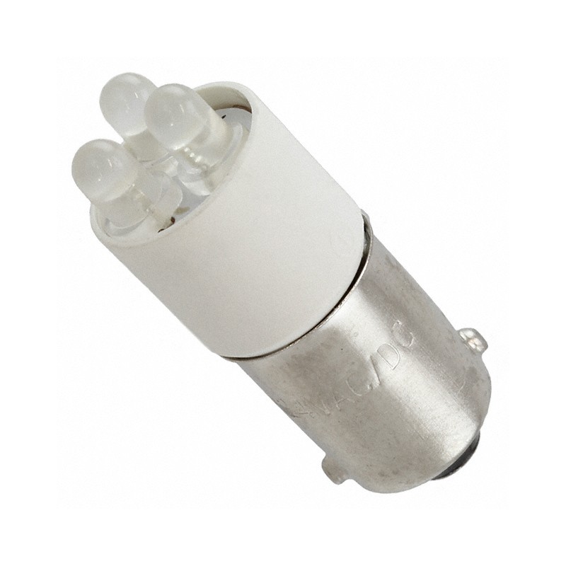 1 pcs : VC1862613W3 - LED T3 1/4 MULTI WHITE 130VAC/DC