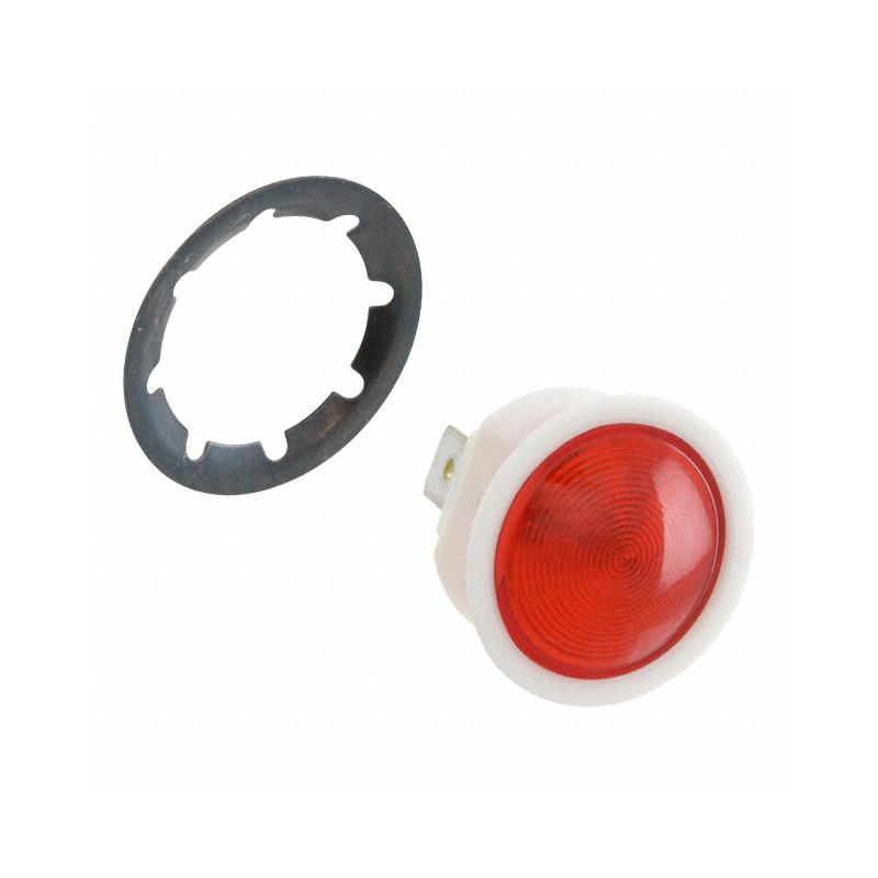 1 pcs : 2620QK1 - LAMP NEON RED 120V PC MNT