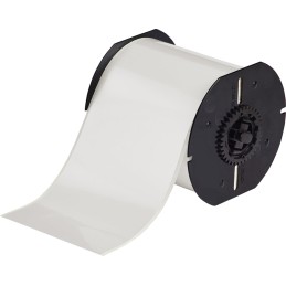 1 pcs - Brady B-595 Vinyl Clear Label Roll, 101.6mm Width, 1 Roll Qty