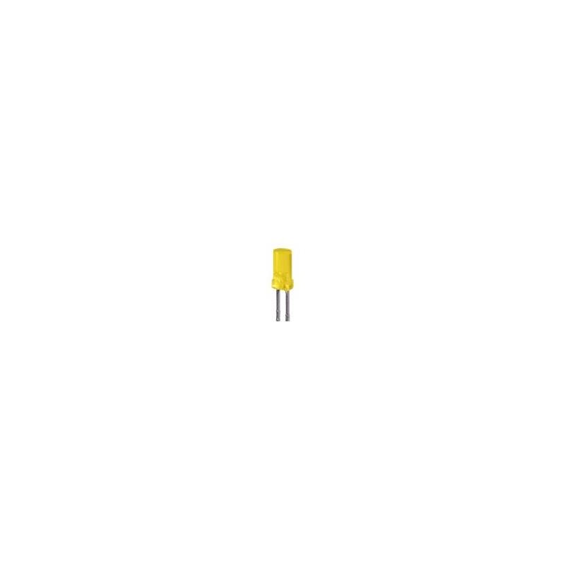 1 pcs : WP424SYDTK - LED YELLOW DIFFUSED T-1 T/H