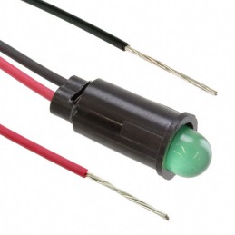 1 pcs : 5595201027F - LED PMI SNAP-IN GRN PVC FREE