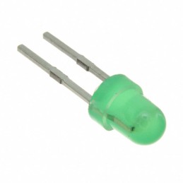 1 pcs : 10-2603.3175K - LED GREEN 3.2V T/H