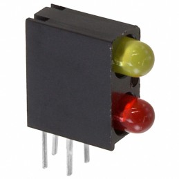 1 pcs : 5530231F - LED CBI 3MM BI-LVL RED/YELLOW RA