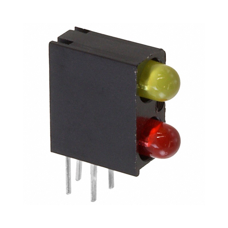 1 pcs : 5530231F - LED CBI 3MM BI-LVL RED/YELLOW RA