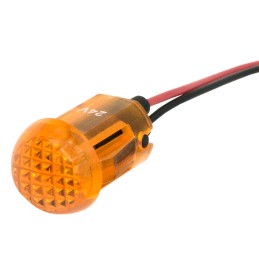 1 pcs : 6552304103F - LED PANEL INDICATOR YELLOW 24V