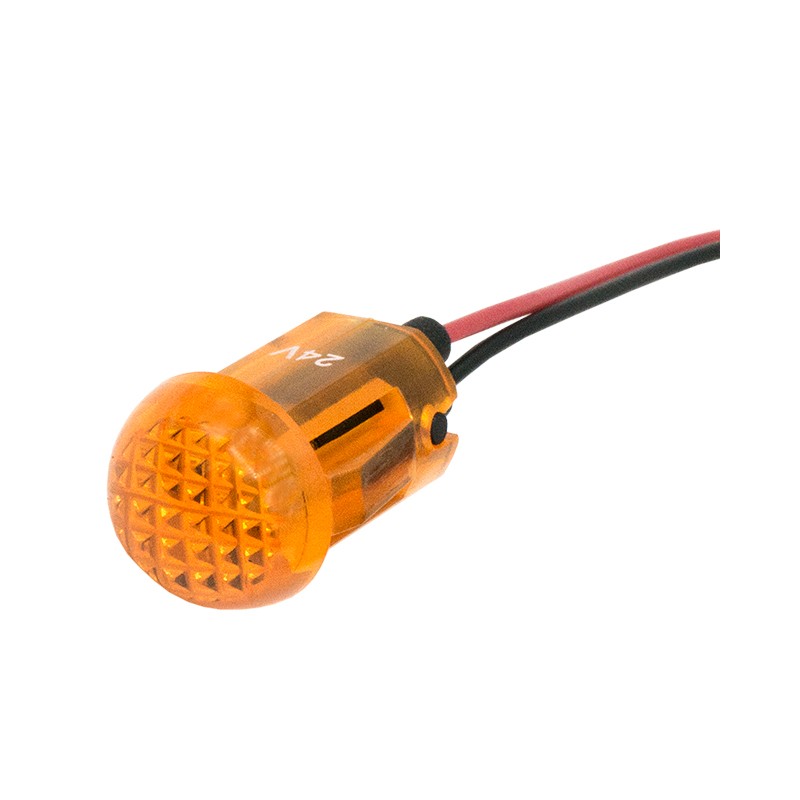1 pcs : 6552304103F - LED PANEL INDICATOR YELLOW 24V
