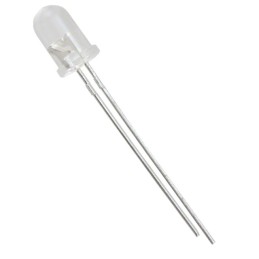 1 pcs : WP7113SYC - LED YELLOW CLEAR T-1 3/4 T/H