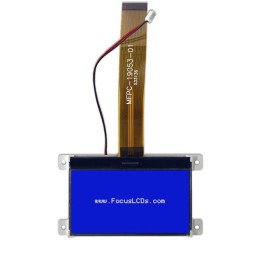 1 pcs : G12864A-BW-LW63 - 128X64 STN BLUE GRAPHIC LCD