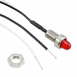 1 pcs : 6039-004-304R-A - PANEL INDICATOR LED RED 2V
