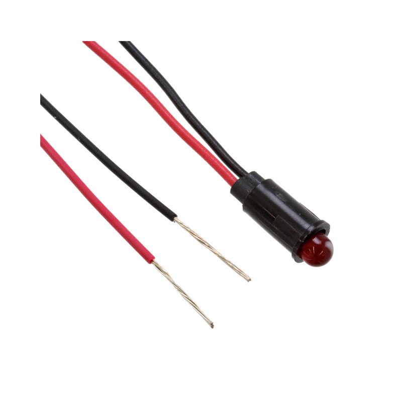 1 pcs : 5590102003F - LED PANEL RED DIFF 5V SNAP 6'LD