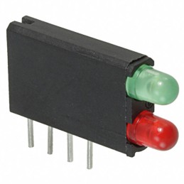1 pcs : 5690112100F - LED CBI 3MM BI-LVL GREEN/RED RA