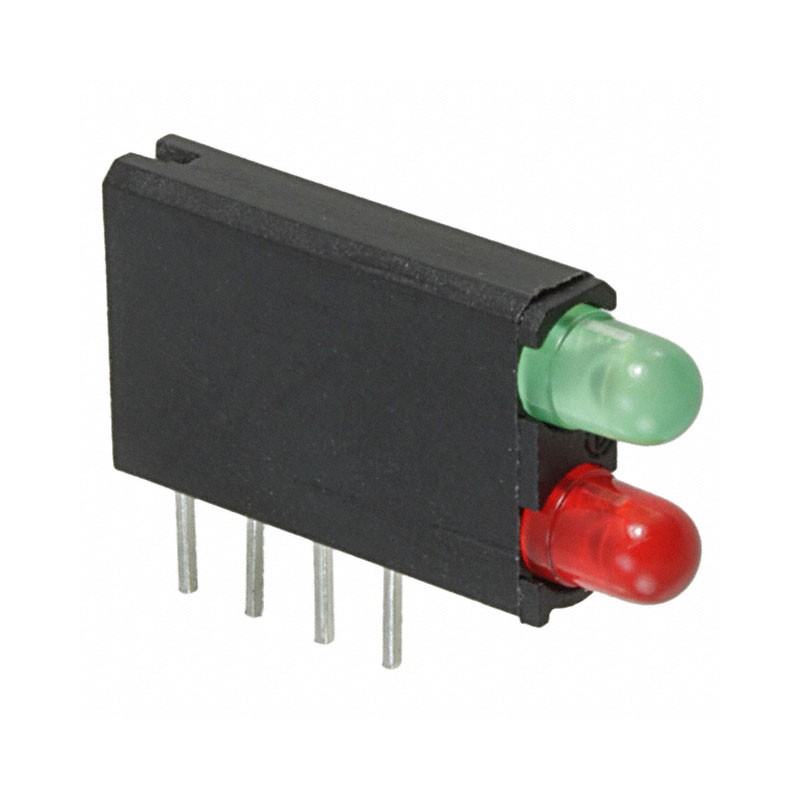 1 pcs : 5690112100F - LED CBI 3MM BI-LVL GREEN/RED RA