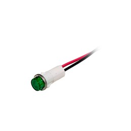1 pcs : 1092C5-125VAC - LED PANEL INDICATOR GREEN 125V