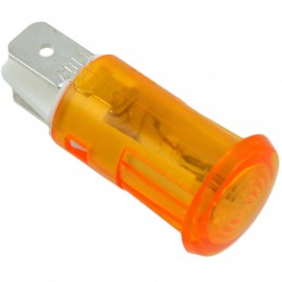 1 pcs : NL589C2A - LAMP NEON PNL MNT 125V AMBER