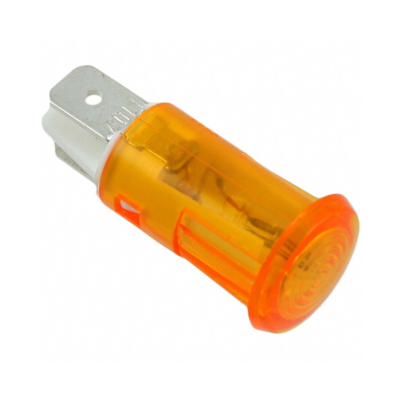 1 pcs : NL589C2A - LAMP NEON PNL MNT 125V AMBER