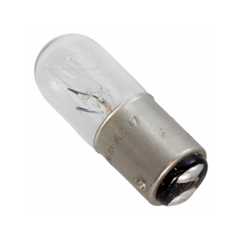 1 pcs : 8-A237 - LAMP INCAND RT-6 DBL BAYO 120V
