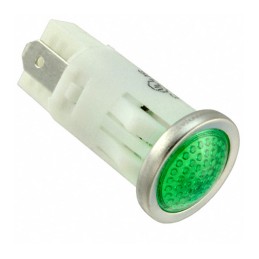 1 pcs : 1092QD5-125VAC - LED PANEL INDICATOR GREEN 125V