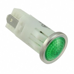 1 pcs : 1092QD5-28V - LED PMI, GREEN, SEMI-DOME, 28V 3