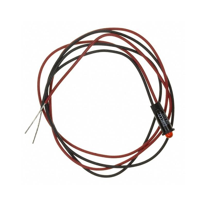 1 pcs : 5580102007F - IND SNAP-IN PANEL MNT 635NM RED