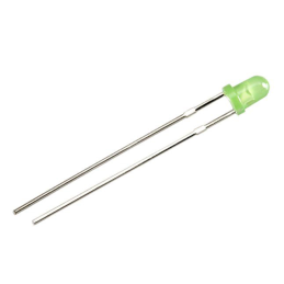 1 pcs : QBL7YG60D - LED GREEN DIFFUSED T-1 T/H