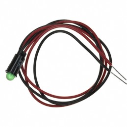 1 pcs : 5595201007F - LED SNAP-IN PANEL 5MM 2.2V GREEN