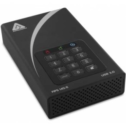 1 pcs - Apricorn Aegis Padlock DT 2 TB External Portable Hard Drive