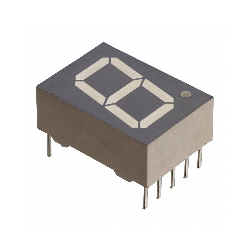 1 pcs : TDSR1350 - DISPLAY 7SEG 0.51' SGL RED 10DIP