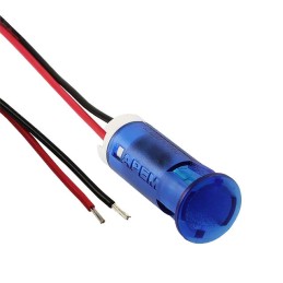 1 pcs : QS103XXHB110 - INDICATOR 10MM FIXED HI BLU 110V