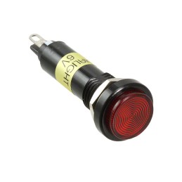 1 pcs : 6103132120F - LED PNL IND 10MM ROUND RED POLY